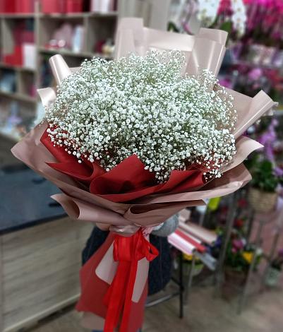 Букет цветов из: Гипсофила в Ищёрской