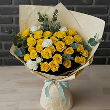 Букет цветов из:  Розы #REPLACE_PRED# Ищёрской