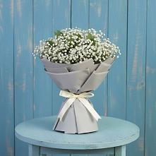 Букет цветов из:  Гипсофила в Ищёрской