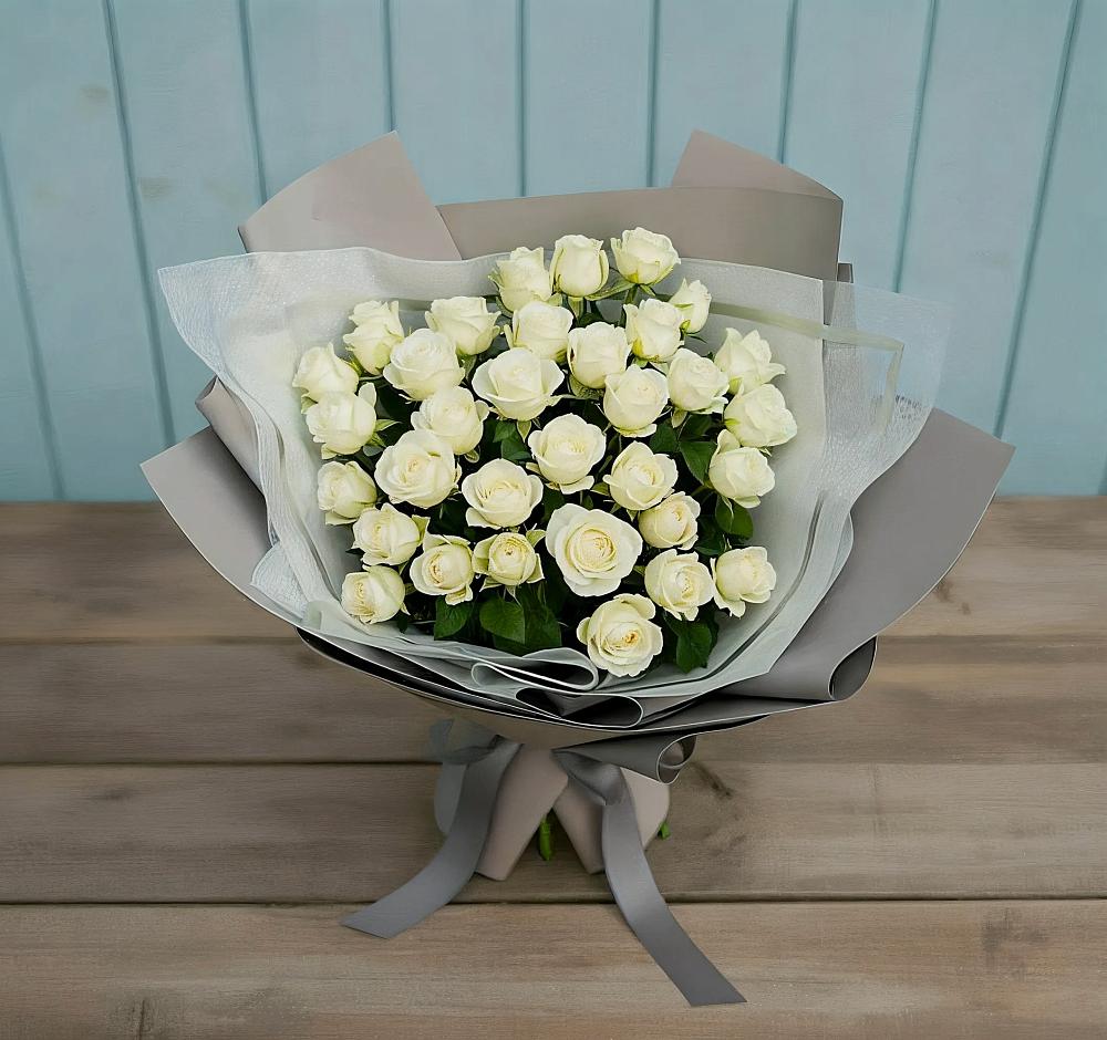 Букет Белоснежная нежность в Ищёрской