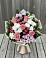 Букет цветов из: Альстромерии, Гвоздики, Розы и Хризантемы в Ищёрской