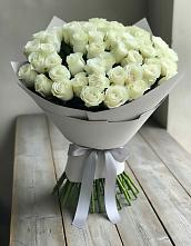 Букет 35 Белых роз в Ищёрской