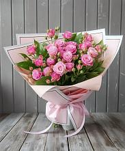 Букет Розовый кустик #REPLACE_PRED# Ищёрской