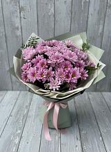 Букет цветов из:  Хризантемы в Ищёрской