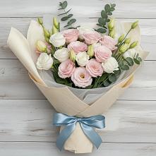 Букет цветов из:  Лизиантусы в Ищёрской