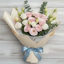Букет цветов из:  Лизиантусы в Ищёрской