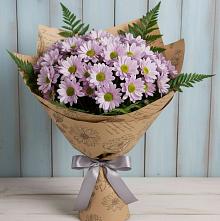 Букет цветов из:  Хризантемы в Ищёрской