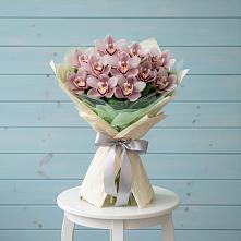 Букет цветов из:  Орхидеи и Розы в Ищёрской