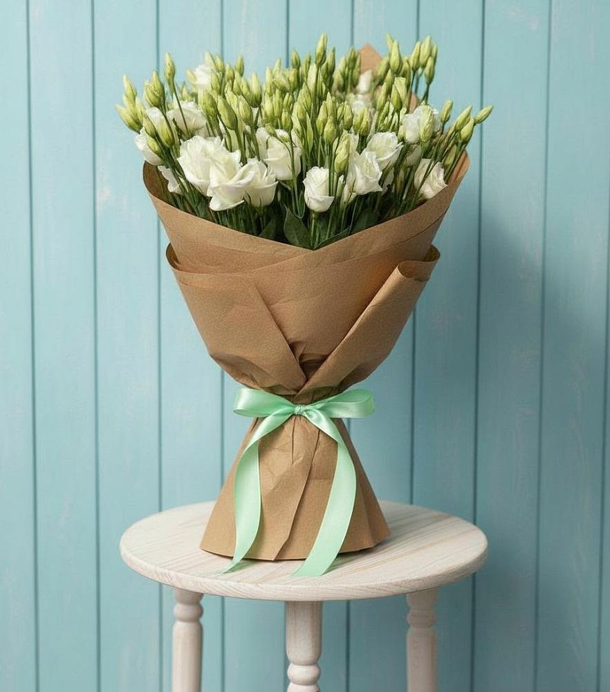 Букет цветов из: Лизиантусы в Ищёрской