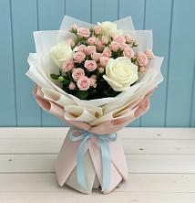Букет цветов из:  Розы в Ищёрской
