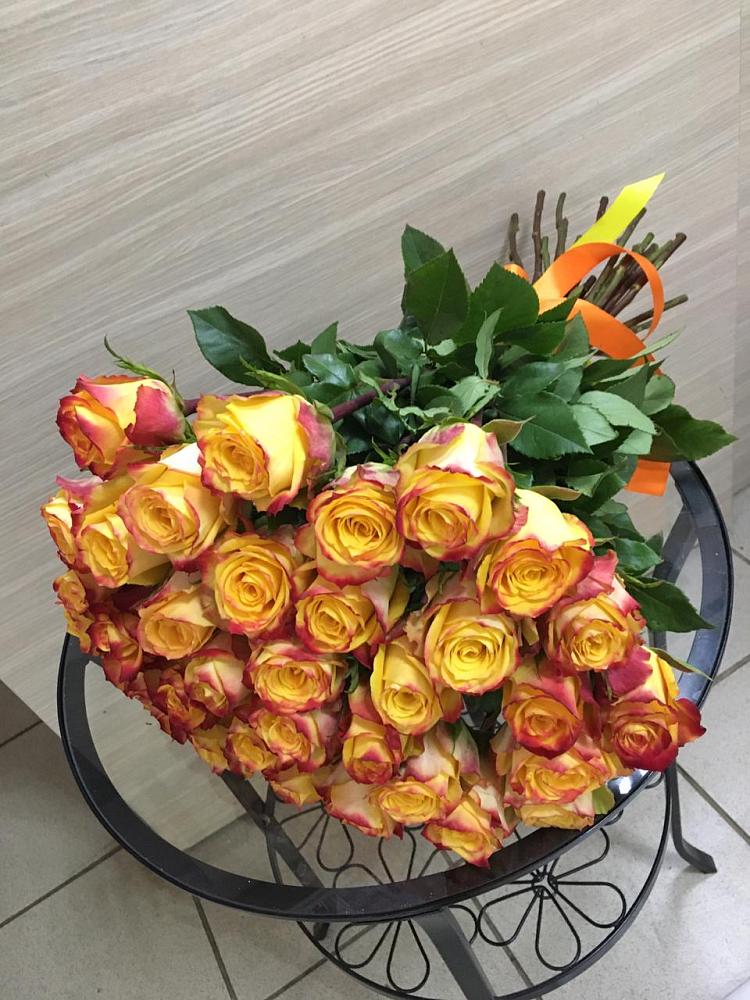 Букет Желтые розы в Ищёрской