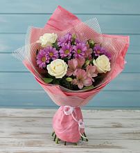 Букет цветов из:  Герберы в Ищёрской