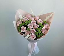 Букет цветов из:  Розы и Хризантемы в Ищёрской