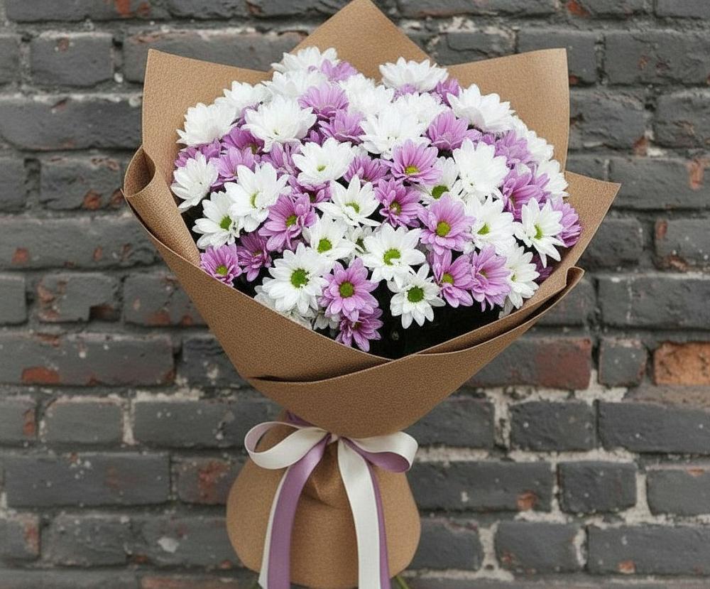 Букет цветов из: Хризантемы в Ищёрской