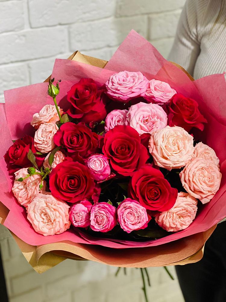 Букет цветов из: Розы в Ищёрской