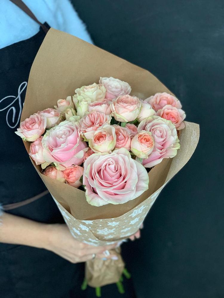 Букет цветов из: Хризантемы и Розы в Ищёрской