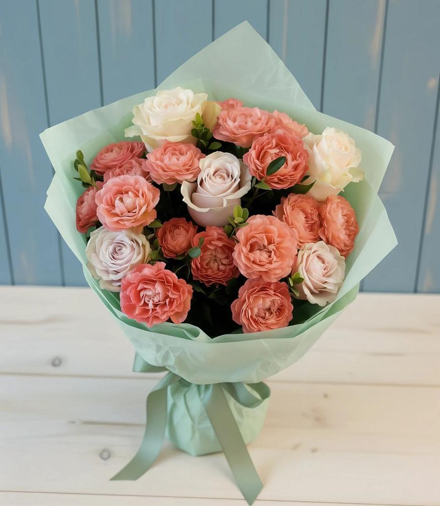 Букет цветов из: Розы в Ищёрской