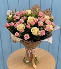 Букет цветов из:  Розы в Ищёрской