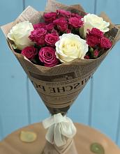 Букет цветов из:  Розы в Ищёрской