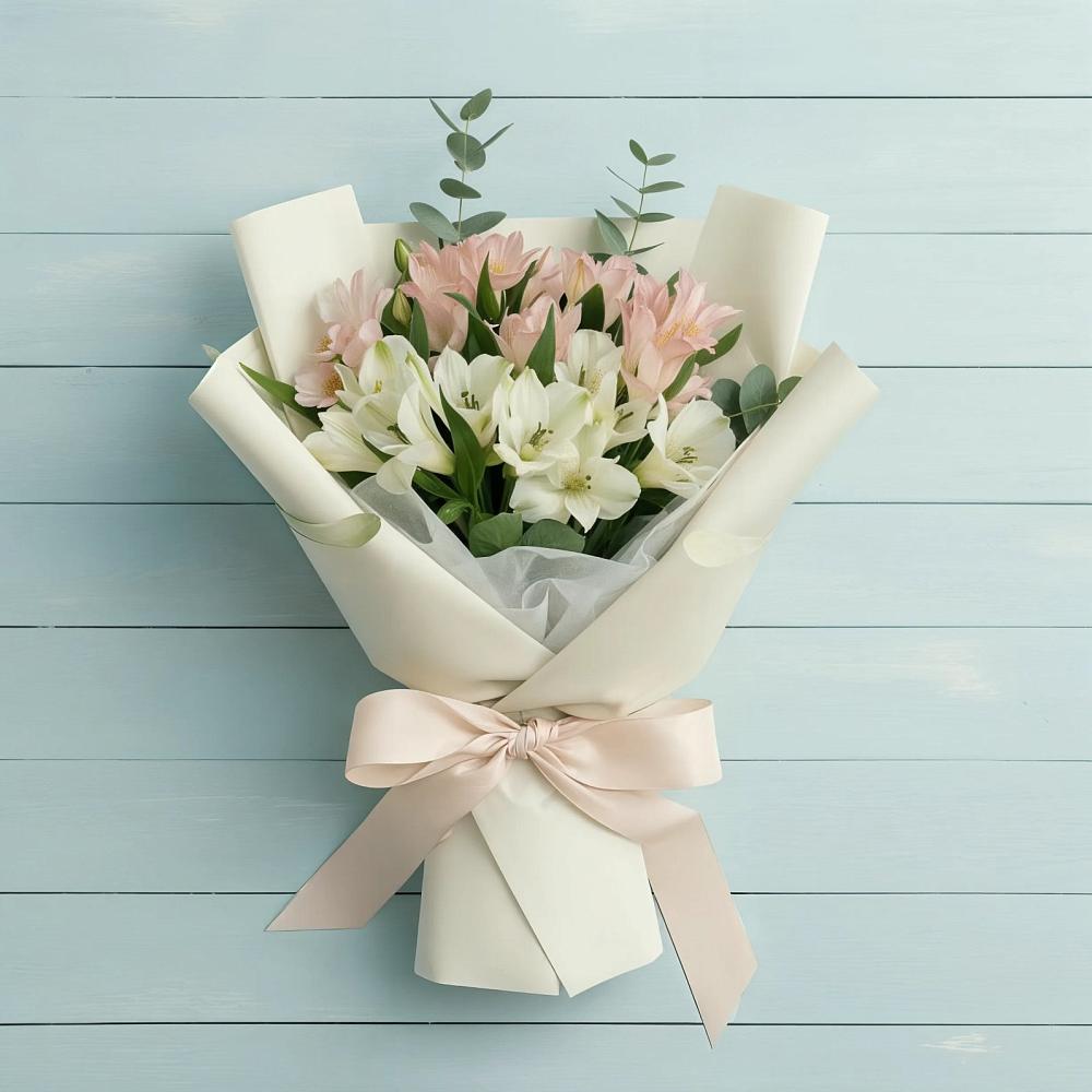 Букет цветов из: Альстромерии в Ищёрской