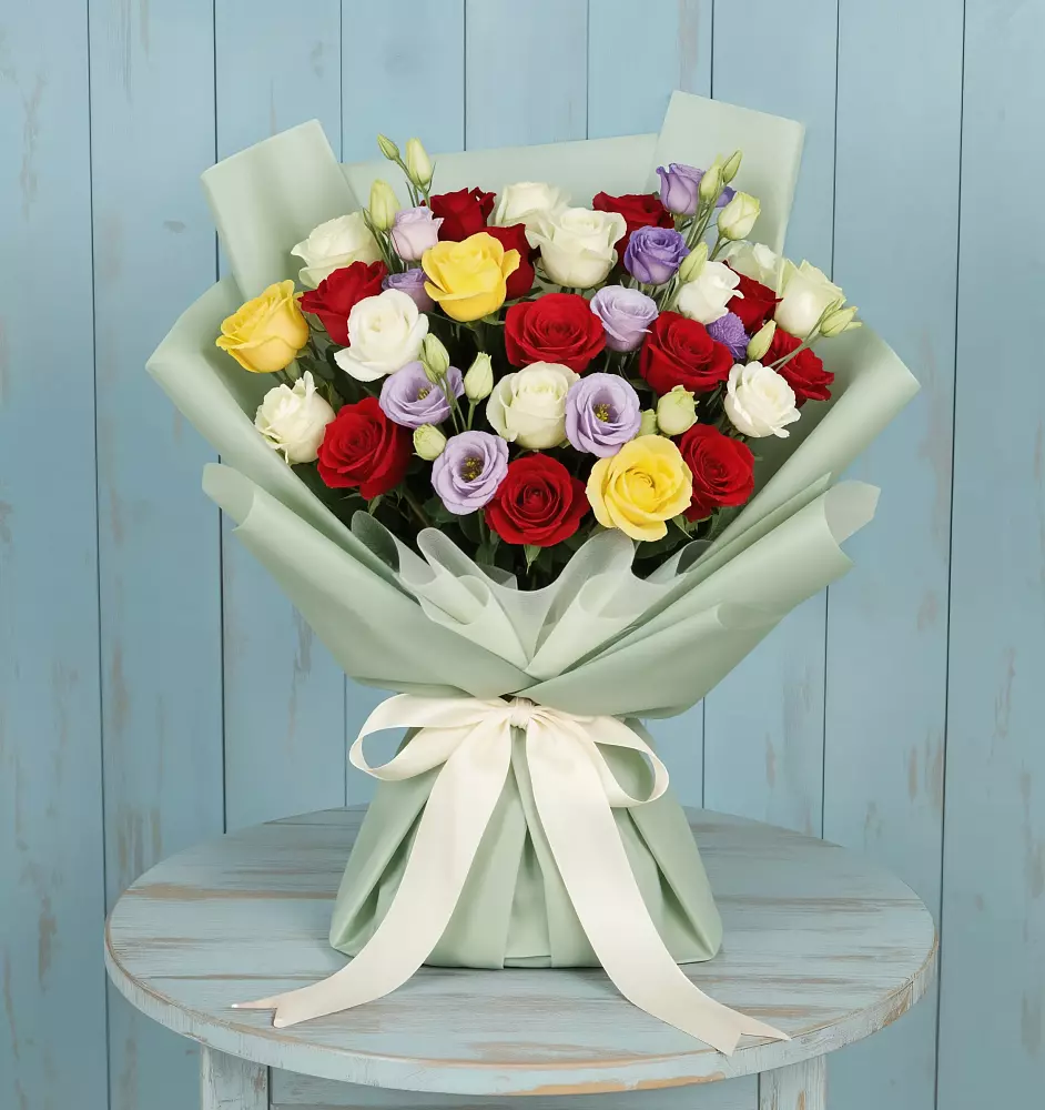 Букет цветов из: Розы в Ищёрской