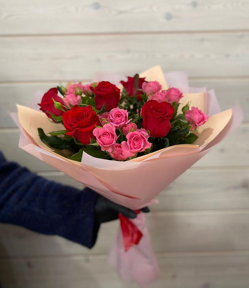 Букет цветов из: Розы в Ищёрской