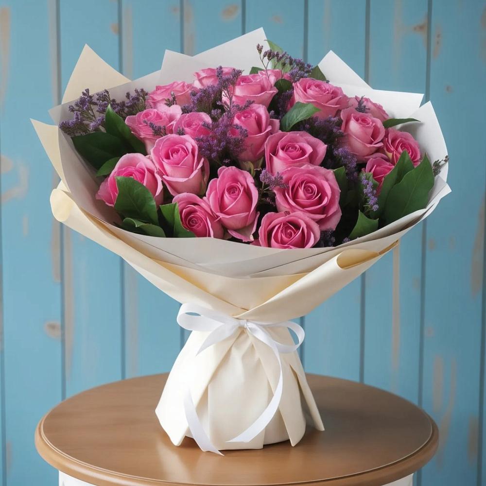 Букет цветов из: Розы в Ищёрской