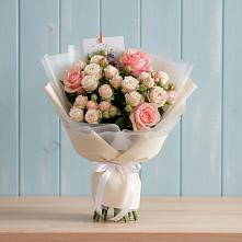 Букет цветов из:  Розы #REPLACE_PRED# Ищёрской