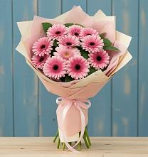 Букет цветов из:  Герберы #REPLACE_PRED# Ищёрской