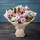 Букет цветов из: Хризантемы, Альстромерии и Розы в Ищёрской